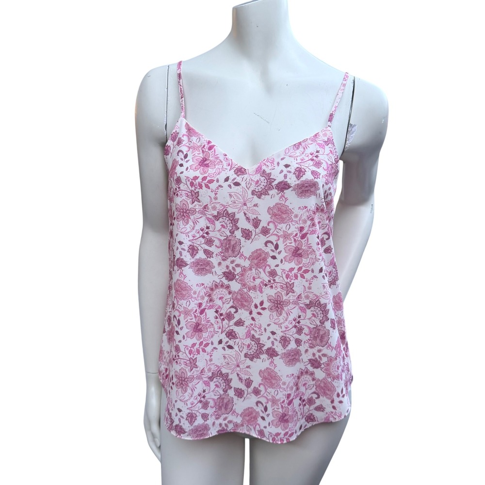 Kismet Boho Floral Lined Camisole Spaghetti Straps Cottagecore Coquette Girl S